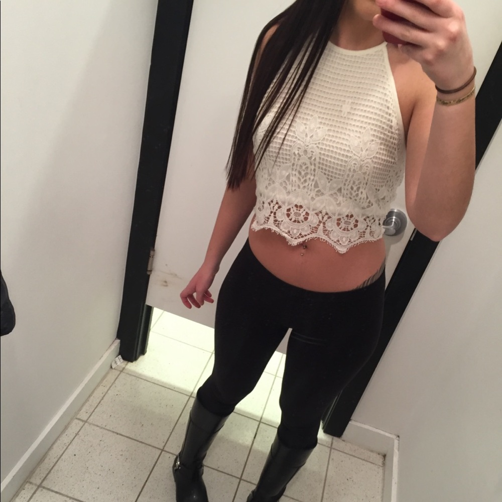 Never worn halter top